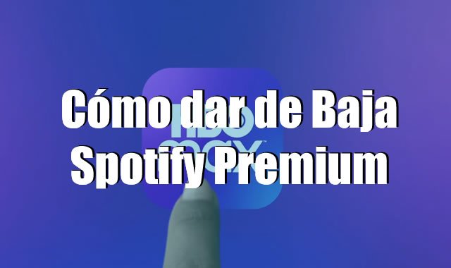 Cómo dar de Baja HBO