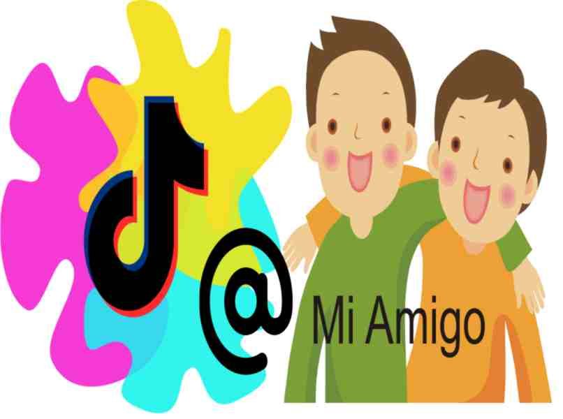 use arroba para mencionar amigo em tiktok