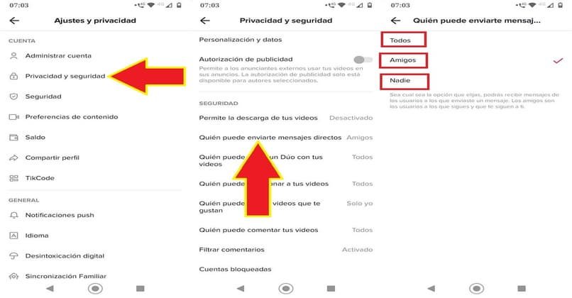 confidencialidad de los mensajes